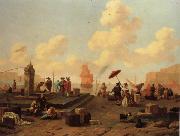 Abraham jansz.begeyn Seacoast china oil painting reproduction